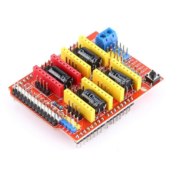 CNC Shield Utvidelseskort 4 stk A4988 Stepper Motor Driver for Graveringsmaskin 3D-skriver