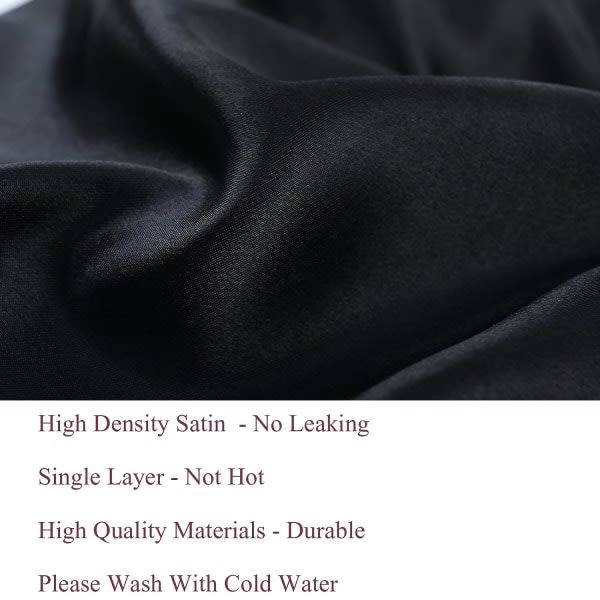 TG Satin Bonnet Silk Bonnet Hårbonet (lila) Jumbostorlek för Slee