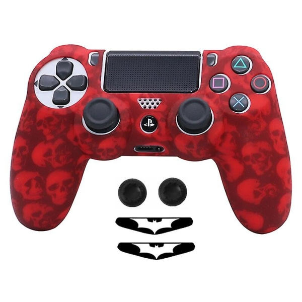 Silikondeksel for PS4 Game Controle Tilbehør Skin for PS4 Controller Joystick Gamepad Case Cover