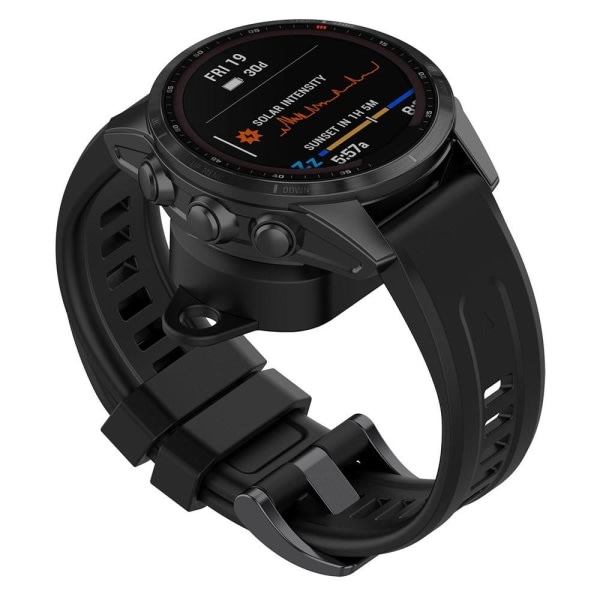 Garmin Fenix ​​7/7S/7X USB Ladedocka USB-C Micro-USB Svart