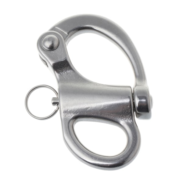 Metal Rigging Sejlbåd Fast Bail Snap Shackle Fastgørelsesøje Snap Hook 96mm