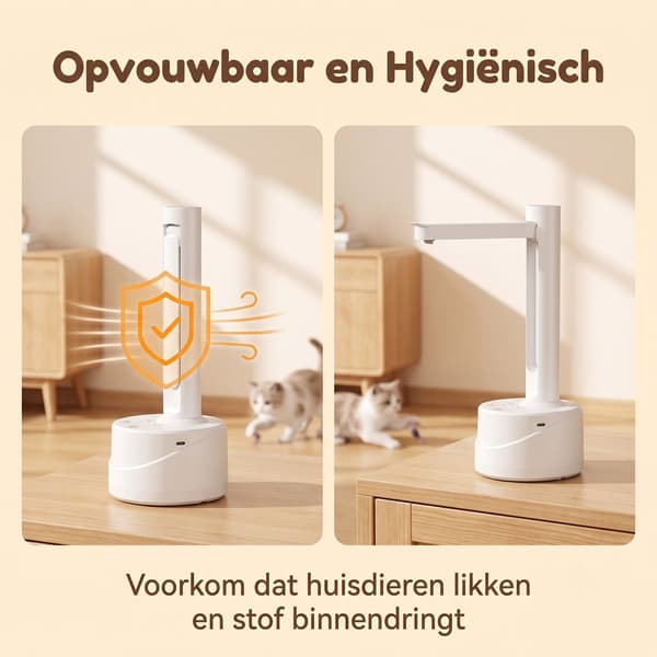 Elektrisk vattendispenserpump med 4 volymlägen, USB-C uppladdningsbar 800mAh, BPA-fri, passar 2-5 gallon flaskor, vit