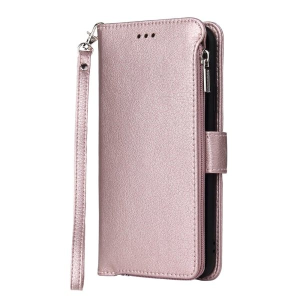 TG Samsung Galaxy A51 - Veldesignet Wallet Case Rød