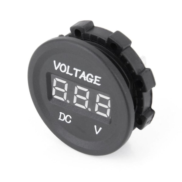12 V-24 V DC LED Digital Display Auto Voltmeter Metro Vanntett Voltmeter
