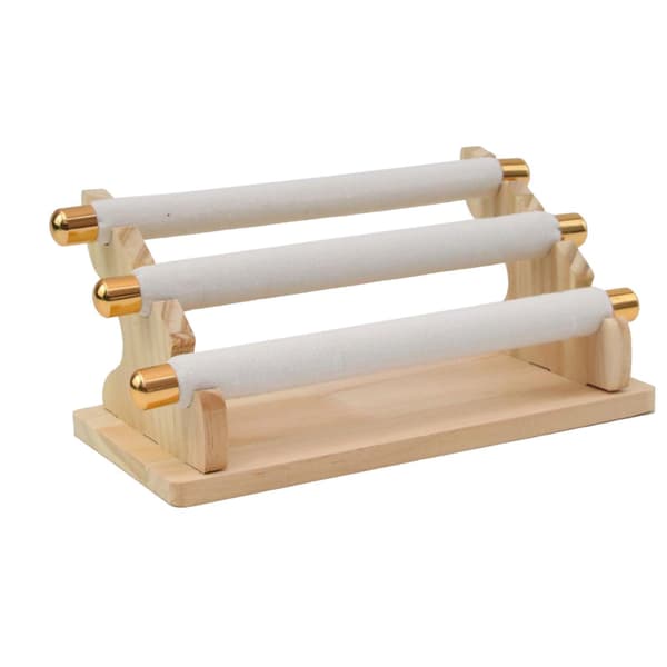 1/2/3 Frittstående Ringstativ Displayholder Visningsholder for Hjem Hvit 20 x 10 x 9,5 cm White 20 x 10 x 9.5cm 1 Pc