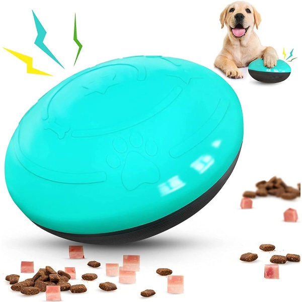 Pipande hundleksaker för stora hundar - Hundpusselleksaker Wobble Treat Dispensera hundleksaker