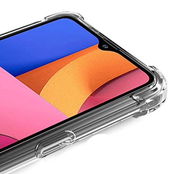 TG Samsung Galaxy A20S - Silikoni Kotelo (FLOVEME) Läpinäkyvä