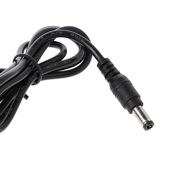 6 Volt 2A strømadapter AC til DC 7,5 x 3 cm kontakt 6V 1 Amp strømadapter, veggkontakt med ekstra lang 90 cm ledning