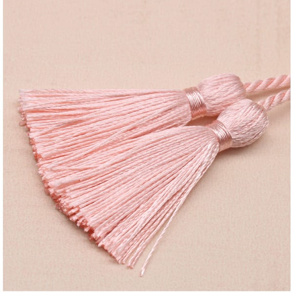 2 stk farverige frynser charme frynser 5 cm mini frynser til DIY smykker Øreringe