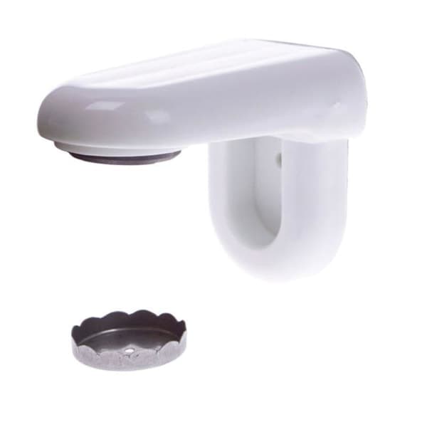 Magnetisk sæbeholder Forebyg rust Dispenser vedhæftning Hjem Badekar hvid SQBB_max