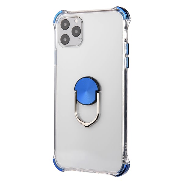 TG iPhone 11 Pro Max - Skyddsskal med Ringhållare Blå