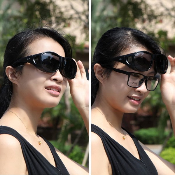 Fit Over Glasses Solglasögon med polariserade linser