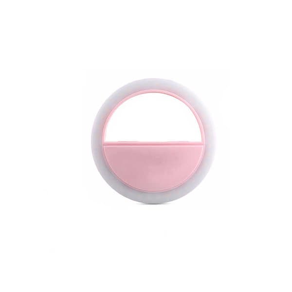 Populær Laddbar Mini Bærbar Selfie LED-lys for å ta bilder, Ring Light Selfie