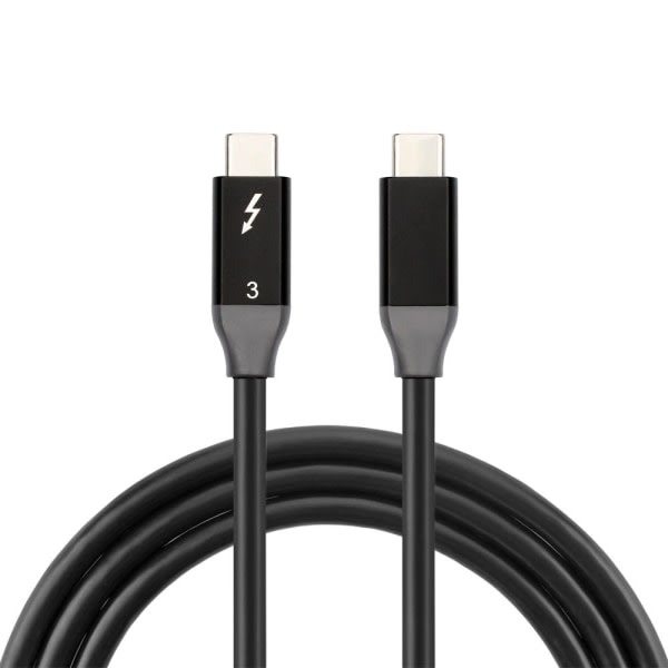 TG USB-C til USB-C Thunderbolt 3 Kabel - 61 cm Svart