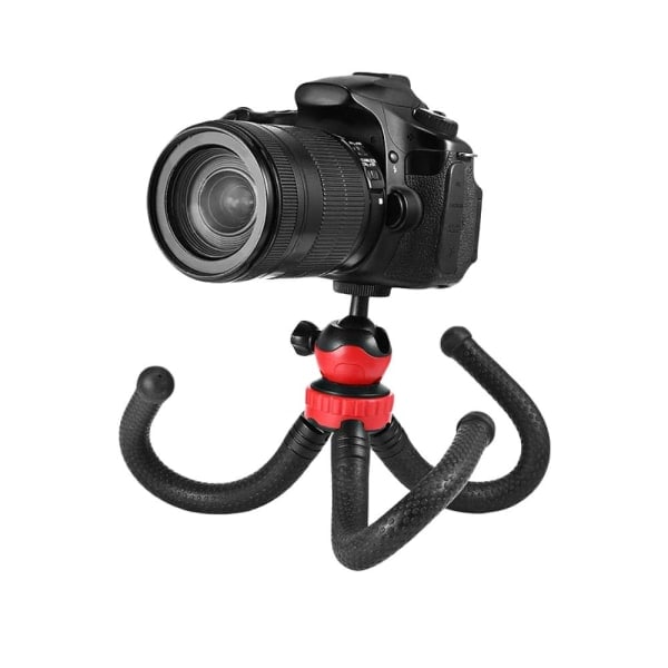 TG Bläckfisktativ med Bluetooth-fjärrkontroll Svart