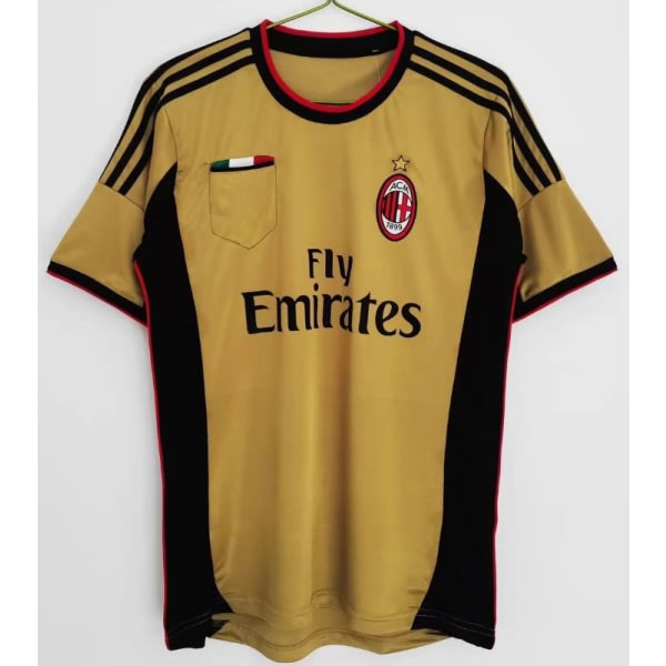 13-14 sesongen AC Inter Milan borta retro tröja T-skjorte Stam NO.6 L