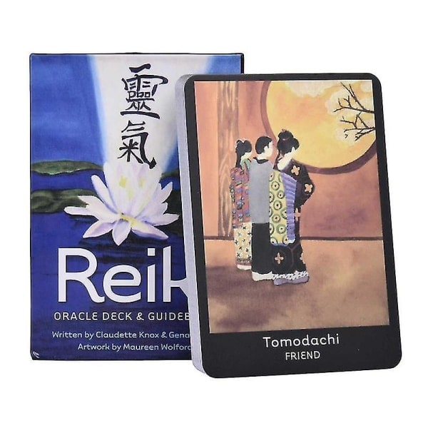 33 Reiki Oracle-korttipakka englanniksi - Party-lautapeli