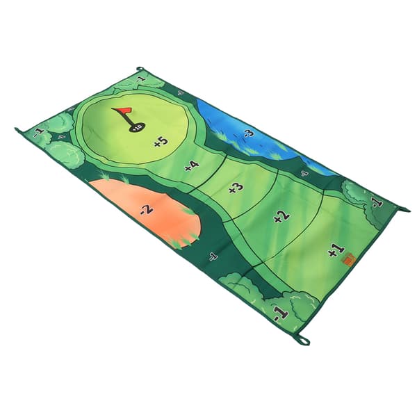 Interactive Throwing Game with Chipping Play Mat, Rollable and Portable, 0.3cm Thick