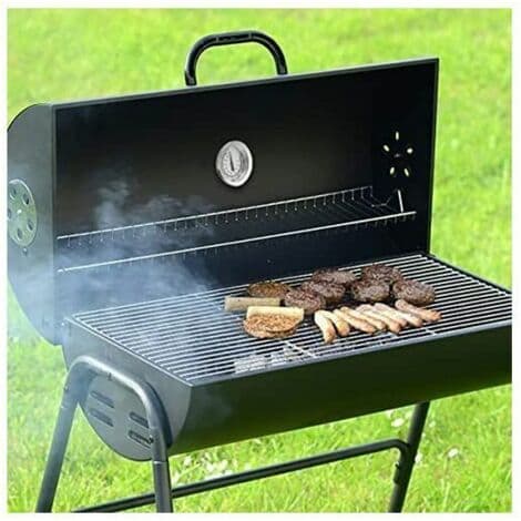 Ovntermometer i rustfrit stål 50 til 500 °C – 5,2 cm urskive – 4 cm stilk – Til ovne, rygere og griller – MAX 500 C