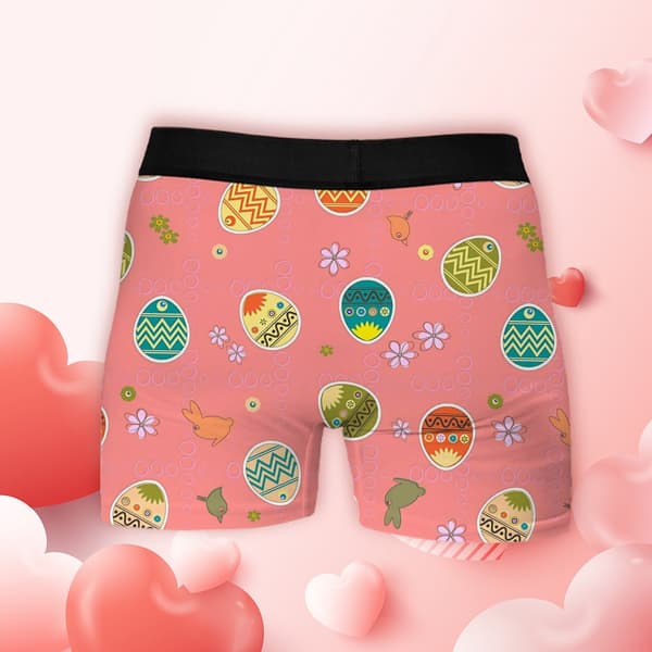 Herre Vibrant Print Boxer Briefs Blødt Åndbart Undertøj Ideelt til Feriefester & Brug M