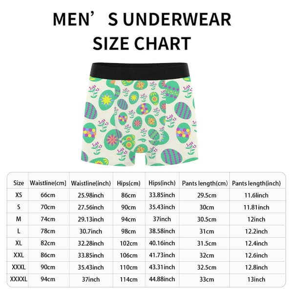 Stilfulde Boxer Briefs med Print til Mænd, Blød og Behagelig Pasform, Undertøj Ideelt til Valentinsdagsgaver M