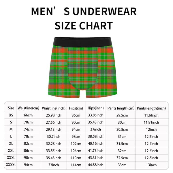Chic Mønster Herre Boxer Briefs Hurtigtørrende Undertøj Perfekt til Hverdags Komfort & Fester S