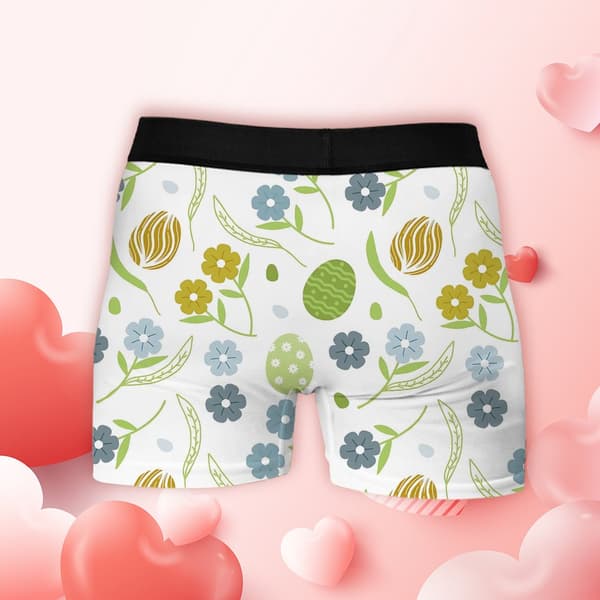 Chica tryckta boxershorts för män, lättvikts stretchunderkläder, idealiska för alla hjärtans dag och vardagsbruk M