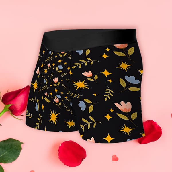 Søde Print Herre Boxer Briefs Blødt Komfort Undertøj Ideel til Gave til Ham ved Særlige Lejligheder S