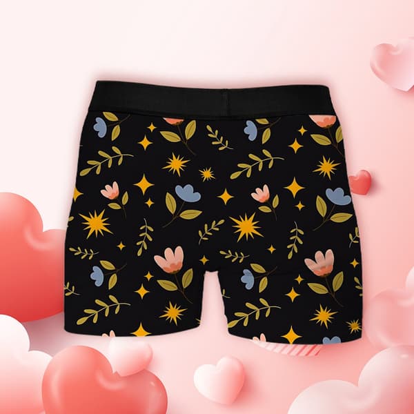 Søde Print Herre Boxer Briefs Blødt Komfort Undertøj Ideel til Gave til Ham ved Særlige Lejligheder S