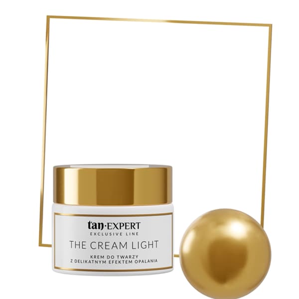 Tanexpert The Cream Lätt Ansiktskräm Med Solbränningseffekt 50G