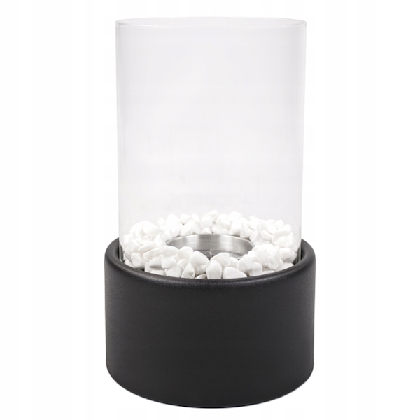 Dekorative Bioethanol Pejs Glassten Røgfri 26,5 cm