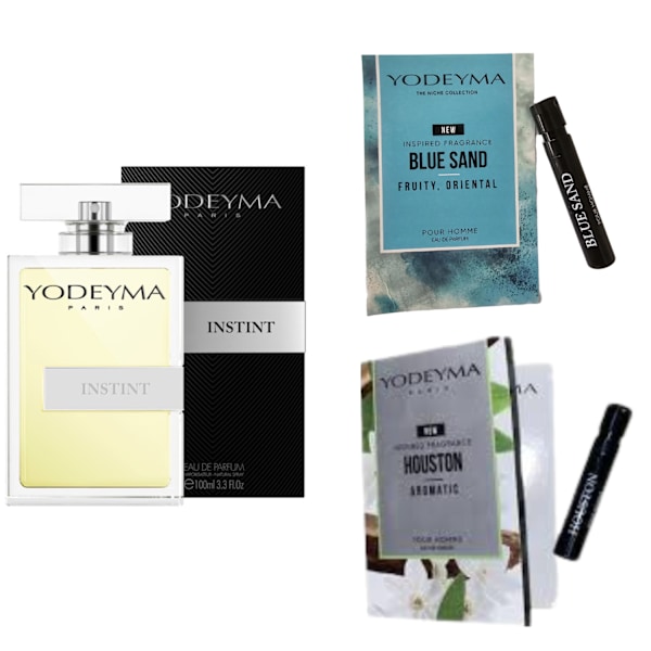 Yodeyma Instint Eau De Parfum For Men 100Ml + 2 Prover