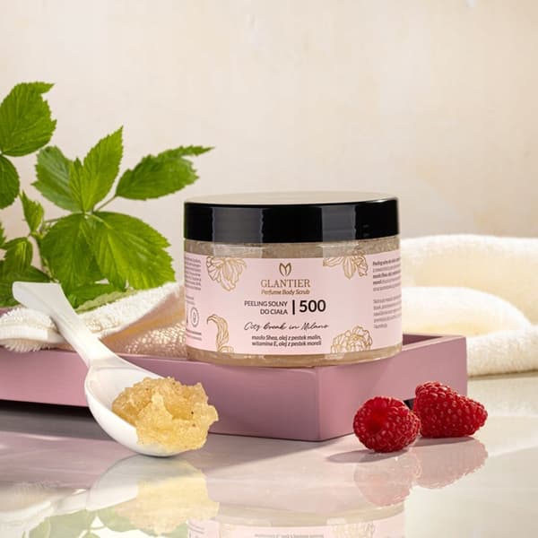 Glantier 500 300 G Salt Kroppsskrubb