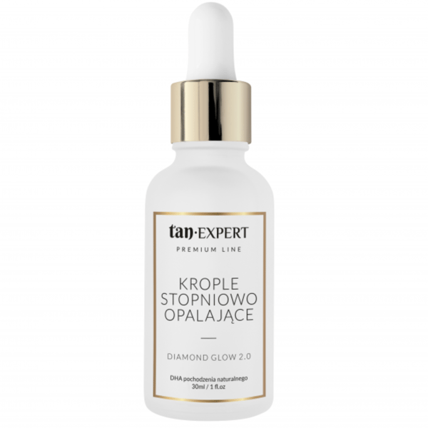 TanExpert Diamond Glow 2.0 Selvbrunerdråber Ansigtsserum 30ml Glow