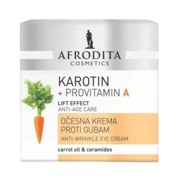 Afrodita Karotin Regenerating Cream Silmänympärysiholle 15Ml