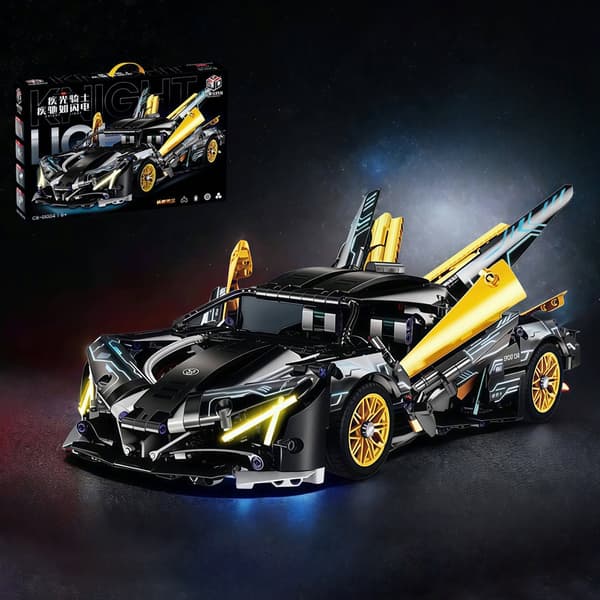 Konstruktionsklodssæt 1300 Stk - Knight Light Rtr457-9