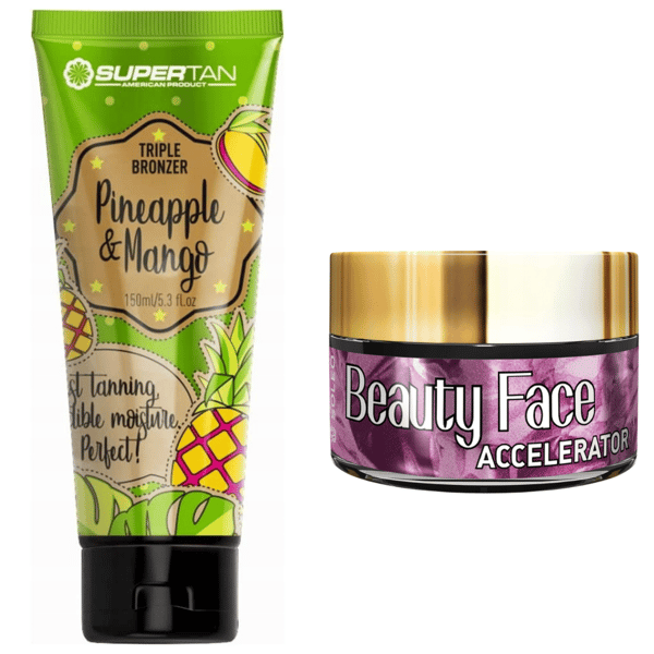 Supertan Pineapple & Mango + Beauty Face Jar