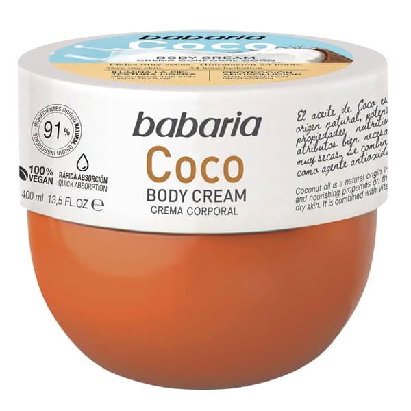 Babaria Coco Body Cream Til Meget Tør Hud 400Ml