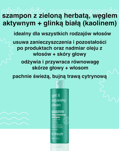 B.fresh Get It Squeaky Clean Deep Cleansing Shampoo 355Ml