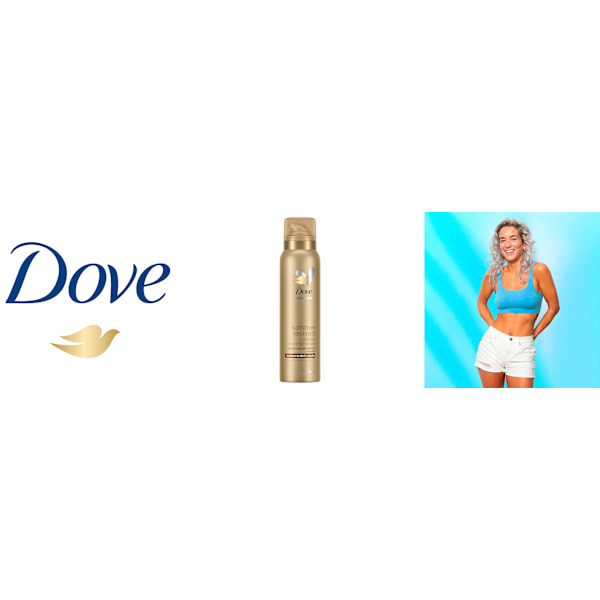 Dove Selvbruner Mousse Summer Revived Mørke Nuancer 150Ml