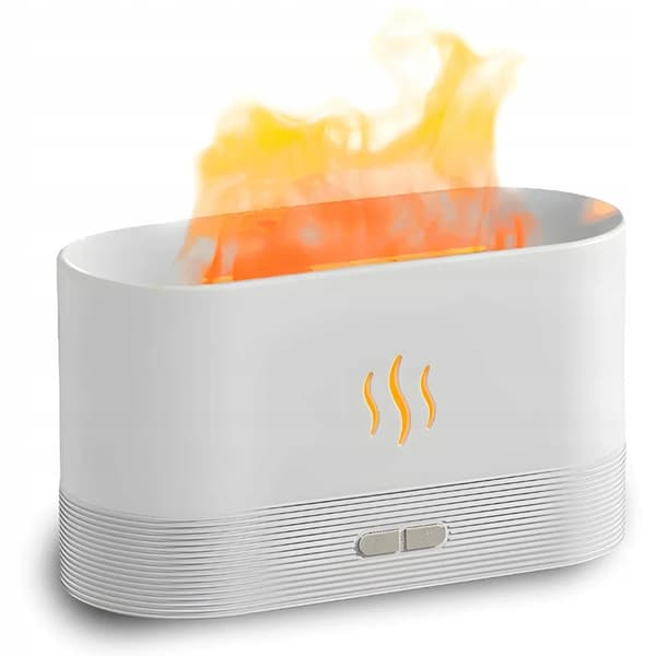 Flamme Luftfugter Aroma Diffuser Natlys Stille 180ml