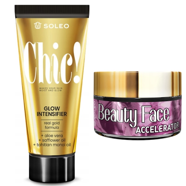 Soleo Chic! Accelerator + Beauty Face Jar