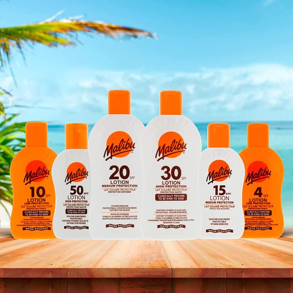 Malibu Protective Lotion Spf20 Waterproof Lotion 200Ml