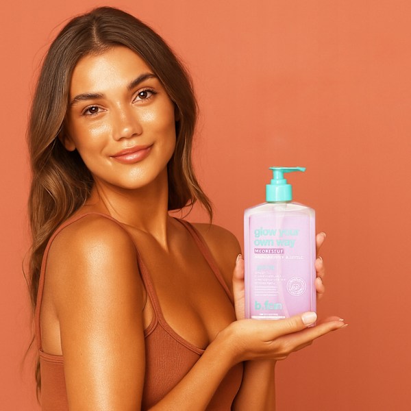B.tan Glow Your Own Way Low Key Glow Selvbrunende Gel 473Ml