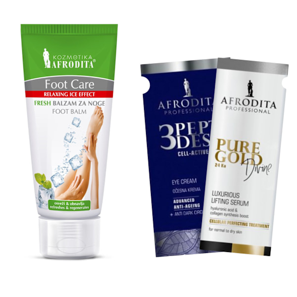 Afrodita Foot Care Fresh Foot Balm + 2 Näytettä