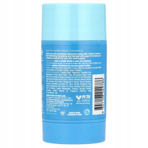 B.fresh Deodorantstick Kokos & Vanilj Med Arganolja 75 G
