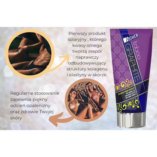Asther Graphite Moisturizing Bronzer För Solbad 150Ml