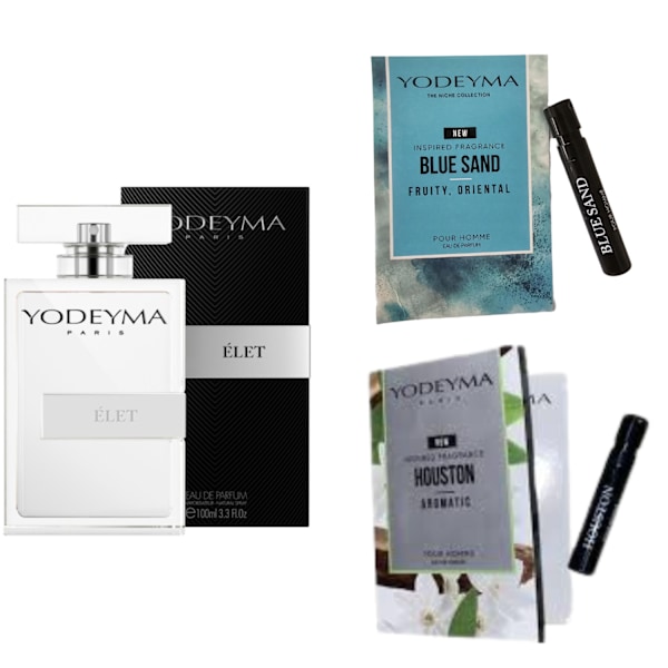 Yodeyma Élet Eau De Parfum For Men 100Ml + 2 Prøver