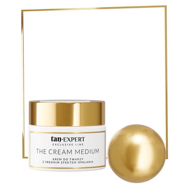 Tanexpert The Cream Medium Face Cream Med Tanning Effect 50G