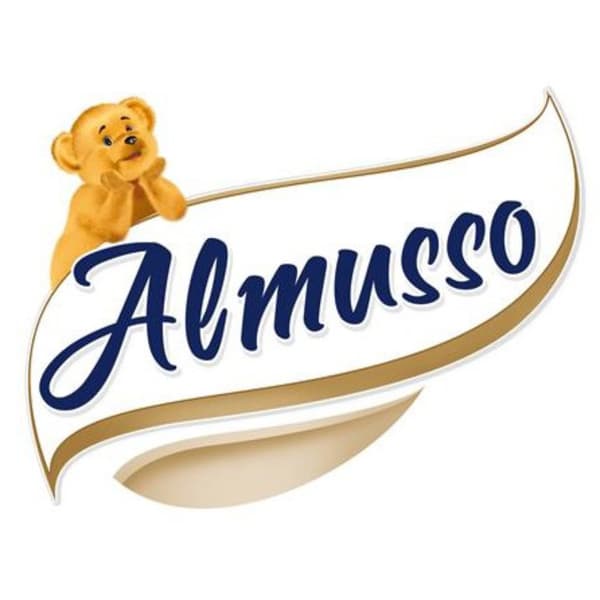 Almusso Toalettpapper 3-Lagers 12-Pack 10 Rullar/Förpackning,
